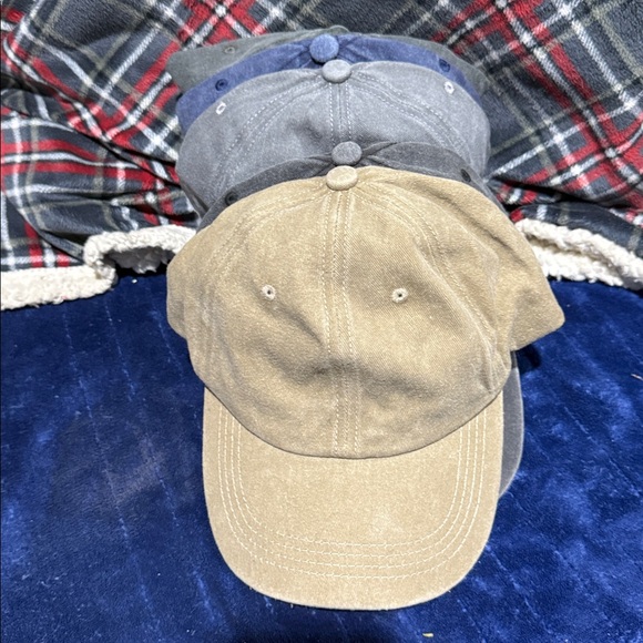 Other - Pack of 5 Classic Washed Baseball Cap - Neutral colors